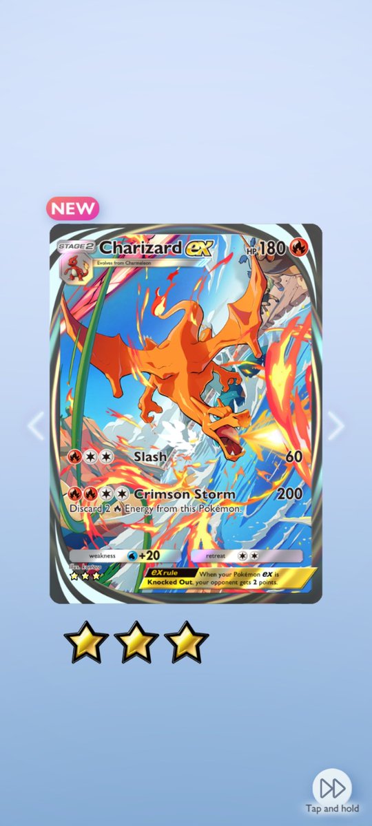 Desphaleum's tweet photo. @PokemonRestocks I pulled this! So beautiful!

#PokemonTCGPocket https://t.co/lyctgi0F8z