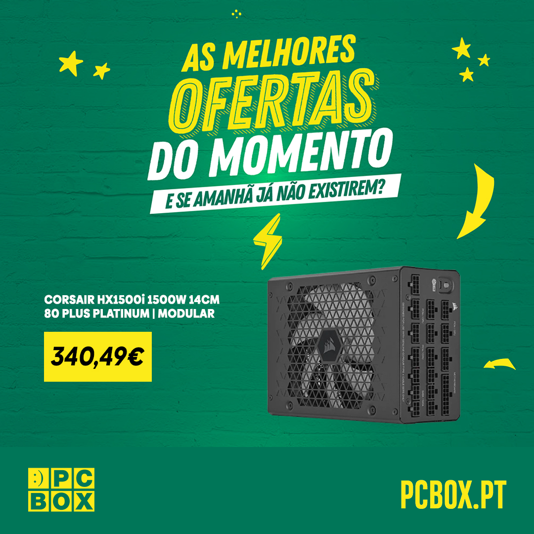 PcboxPt's tweet photo. Melhora a tua experiência e desfruta dos teus jogos favoritos sem interrupções 🎮✨
👉 Com uma vasta gama de modelos e potências, encontra a fonte perfeita para o teu setup ⚡💻
🔗 Link na bio

#pcboxportugal #expertscenter #descontosespeciais #tecnologia #ofertasespeciais https://t.co/AAmFjf3M1A