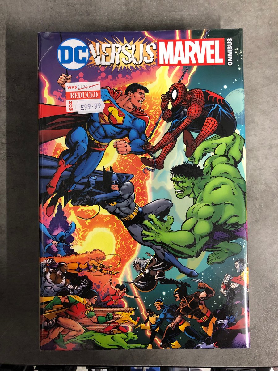 FPSheffield's tweet photo. NEW BOOKS!
This week we have the long awaited DC Vs Marvel omnibus! Also the return of Action Philosophers, some Hulk horror, Cat Gamer, Scooby-Doo, all the Venoms you can handle and an annual from @77publishing!
#dcversusmarvel #scoobydoo #catgamer #hulk #dccomics #marvelcomics https://t.co/oTxnVOwR3q
