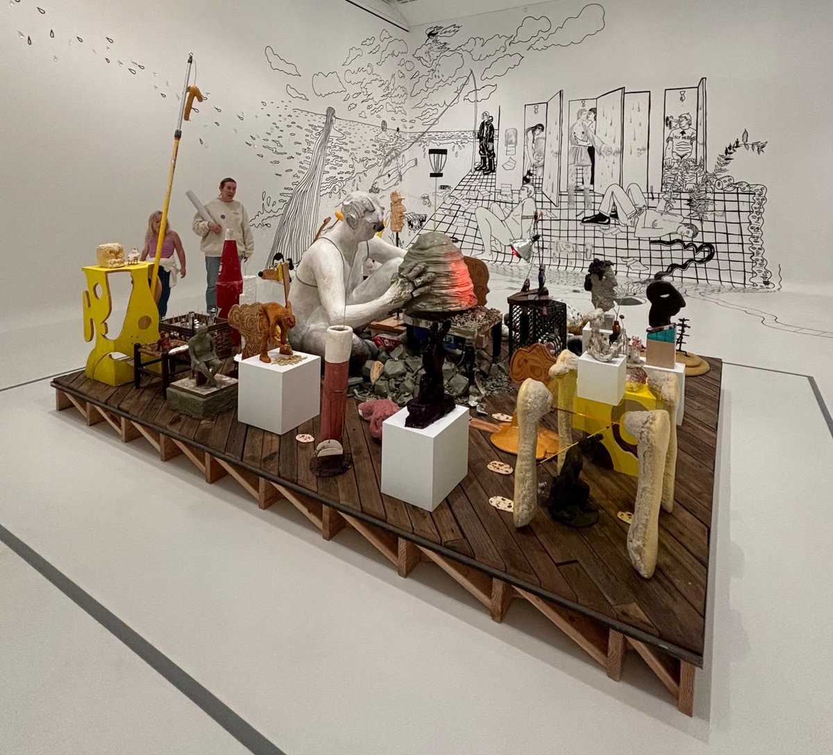 Alice Rawsthorn (@alicerawsthorn) on Twitter photo Stockholm... Loved this double act installation of Nicole Eisenman's Makers' Muck and Edith Hammar's Hot and Slutty Giants at Modernamuseet.
<a href="/ModernaMuseet/">Moderna Museet</a> Stockholm... Loved this double act installation of Nicole Eisenman's Makers' Muck and Edith Hammar's Hot and Slutty Giants at Modernamuseet.
<a href="/ModernaMuseet/">Moderna Museet</a>