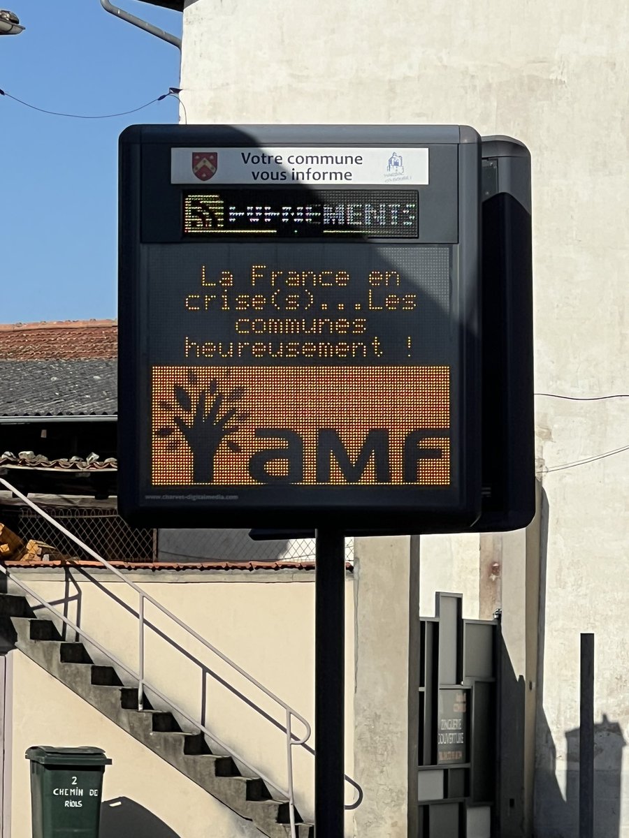À <a href="/MarsacenLivrado/">Mairie_Marsac</a> on est fier de la commune ! Et on soutient évidemment la campagne de <a href="/l_amf/">AMF | Association des maires de France</a> : la France en crise(s)… Les communes heureusement !