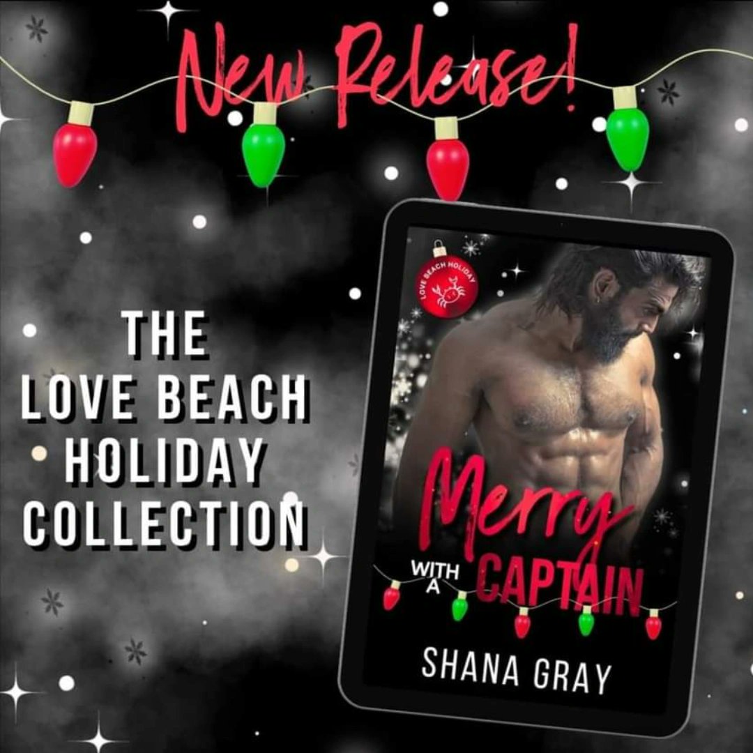 Happy Release Day Shana Gray!
Merry with a Captain is now live!
amazon.com/Merry-Captain-…
Fletch spent the last six months healing after a broken leg forced him to step away from captaining the Intrepid. But he’s back in Love Beach! Determined to get his sea legs under him.