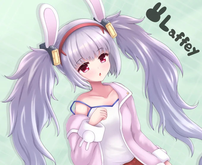ラフィーちゃんお誕生日おめでとう!!過去絵でごめんね#ラフィー進水日#アズールレーン 