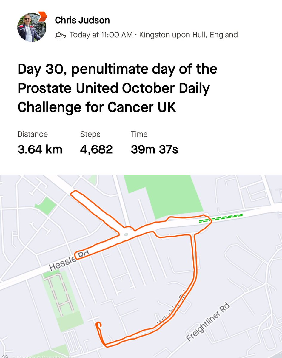 CHERRYREDIMP's tweet photo. 30 days done of the October 31 Day Prostate United Challenge. 
@prostateunited @ProstateCancerUK  @LincolnCityFootballClub
Raising awareness and funding to keep people alive. Please continue supporting me and donating to the cause. 
❤️My link/story below:
https://t.co/c44B1Gihp5 https://t.co/u5gctJ2IMW