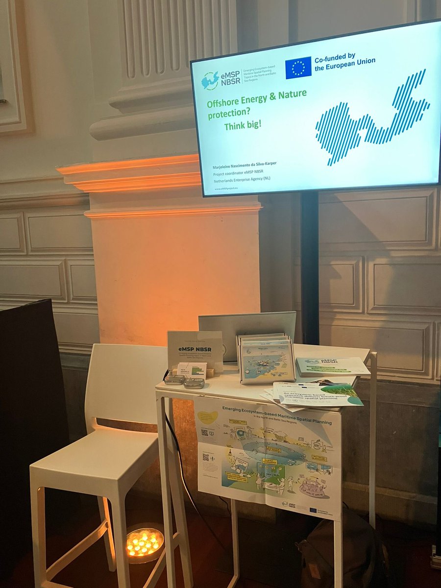 eMSP NBSR Project (@emspproject) on Twitter photo Glad to join today and contribute with all work done by <a href="/eMSPproject/">eMSP NBSR Project</a> 🤝
CoP approach to bring the needed actors together & work with precautionary approach - #Maripark as possible ‘hub’ for big projects to combine strong wind and other forms of activity with nature 🌬️🌊⚡️🪸🐠 Glad to join today and contribute with all work done by <a href="/eMSPproject/">eMSP NBSR Project</a> 🤝
CoP approach to bring the needed actors together & work with precautionary approach - #Maripark as possible ‘hub’ for big projects to combine strong wind and other forms of activity with nature 🌬️🌊⚡️🪸🐠
