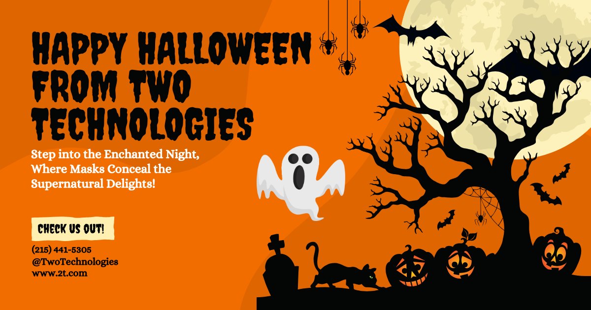 Twotechnologies's tweet photo. From everyone here at Two Technologies, we wish you a happy and safe Halloween!

#Halloween2024 https://t.co/1RJ1iZF3tB