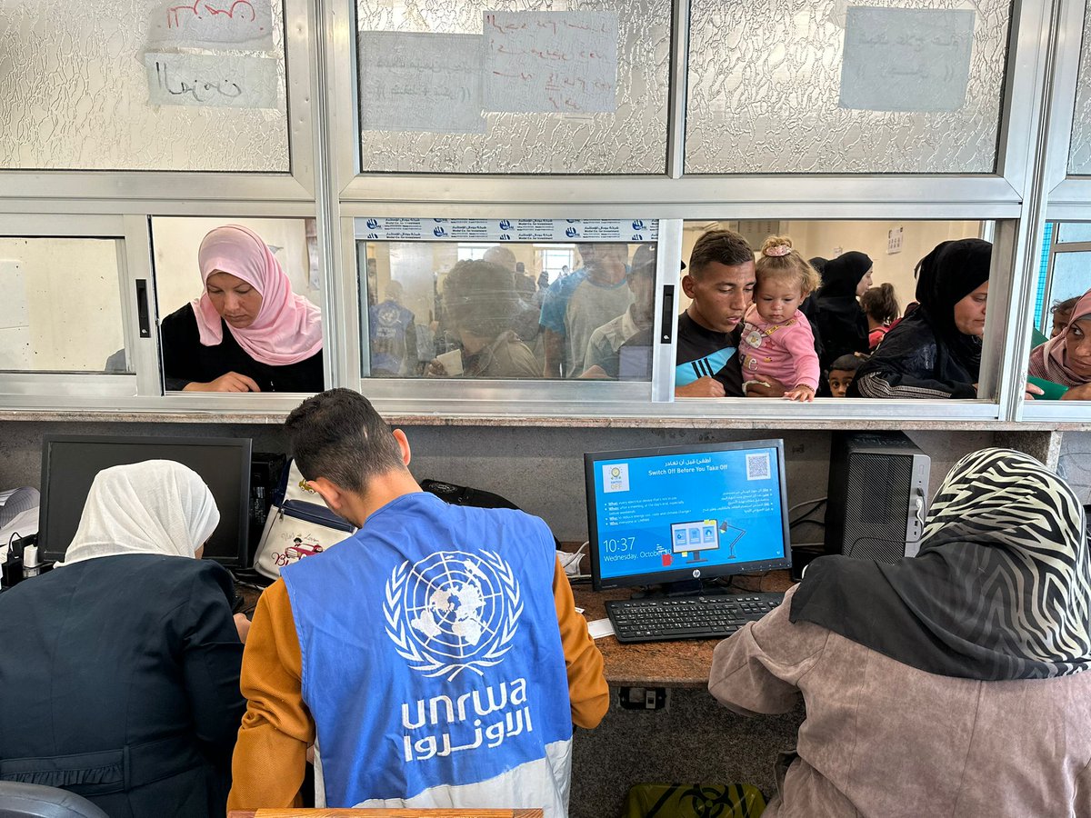 UNRWA tweet media