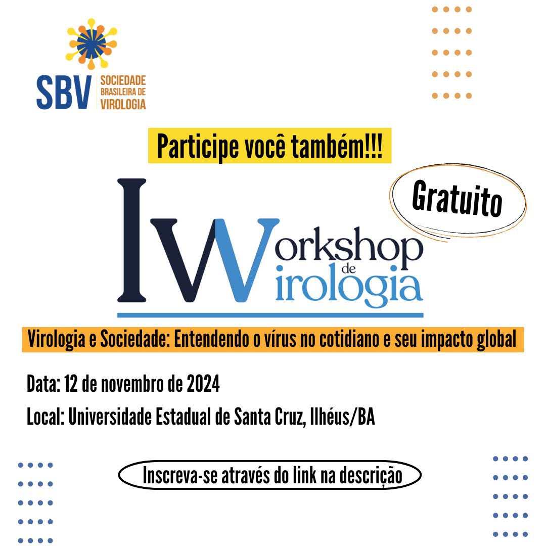 Sociedade Brasileira de Virologia tweet media
