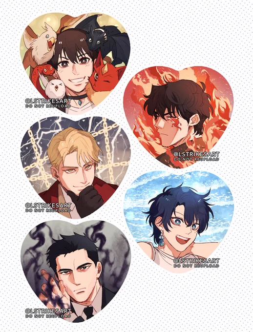 #MySClassHunters new buttons for afasg!