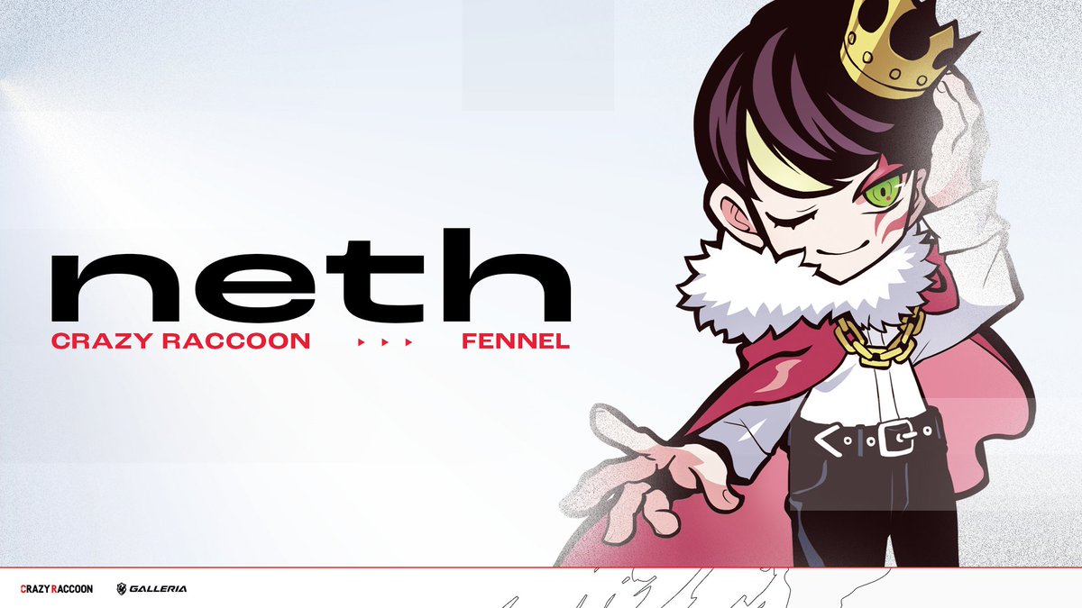 crazyraccoon406's tweet photo. 【レンタル移籍のお知らせ】

この度、弊社所属のneth(@neth_vz)がFENNEL様へレンタル移籍する運びとなりました。
尚、nethのグッズに関しましては、引き続き販売する形となります。

FENNEL様でのご活躍をCrazyRaccoon一同応援しております。

引き続き、応援の程よろしくお願い致します。 https://t.co/MWExVQnIfe