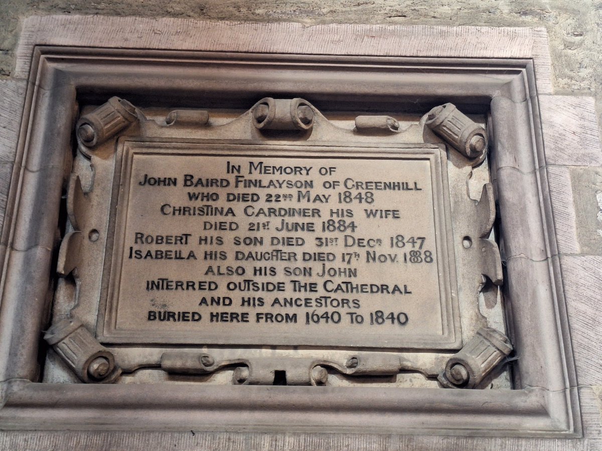 Day 30, scroll work, Finlayson mural in the nave at Dunblane Cathedral. Isabella was the last person buried here before the restoration. Robert Rowand Anderson had a hand in this design. #31daysofgraves <a href="/welovehistory/">Historic Scotland</a> #cathedral