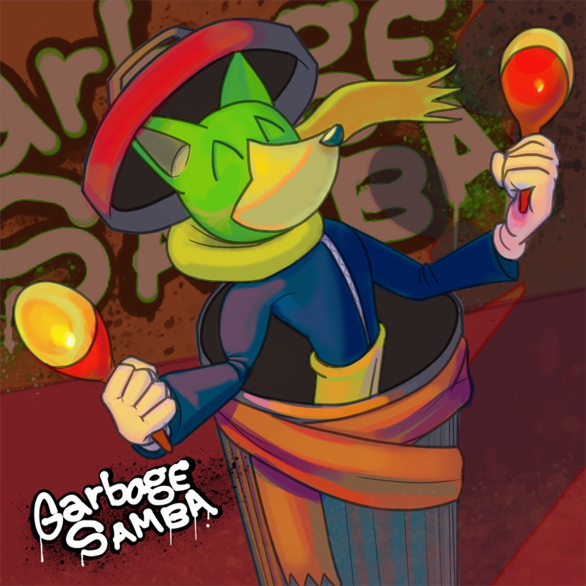 ThisGreenDingo's tweet photo. GARBAGE SAMBA IS OFFICIALLY ON YOUTUBE, SPOTIFY AND APPLE MUSIC!!!
Links in thread!!! https://t.co/fdqDaAJqaN