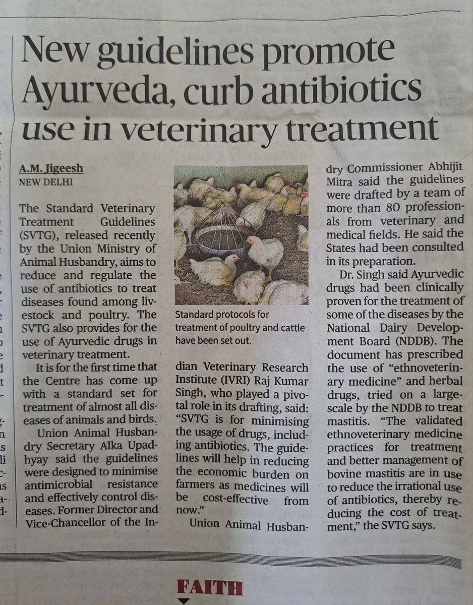 theliverdr's tweet image. Just bcoz animals cannot talk or criticize, these committee members can take loads of money from the Ayurveda lobby and make any nonsense guidelines recommendations they want, to profit from it. The veterinary doctors are in it too. Animals also deserve science-based healthcare.