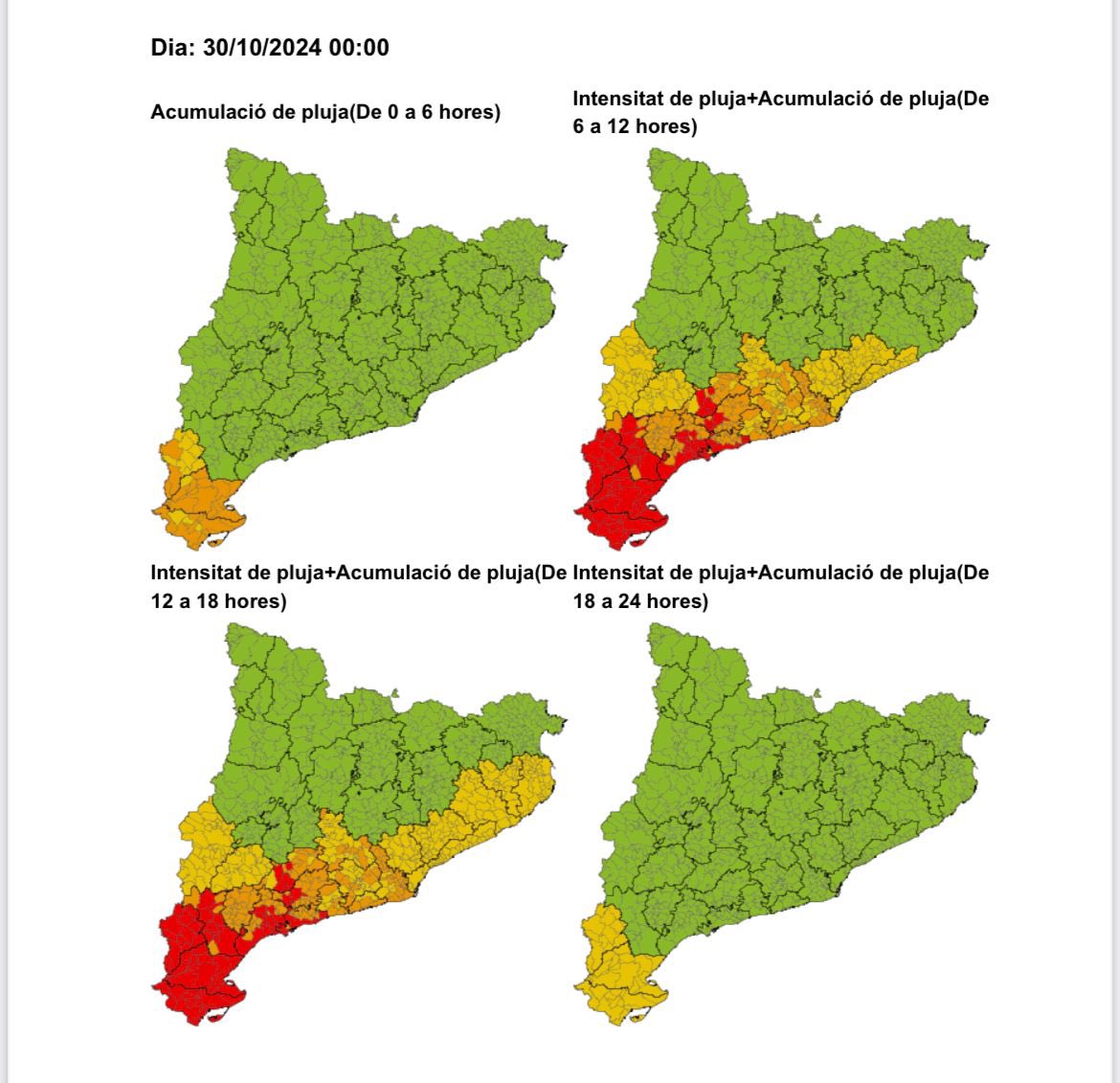 ⚠️🌧️ ALERTA per precipitacions i forts vents al Baix Llobregat.

Es preveuen pluges amb una elevada intensitat al llarg de les properes hores i en el transcurs del dia de demà.

Demanem extremar la precaució.

#SomMolinsdeRei @GU_Molinsderei @avpcmolinsderei