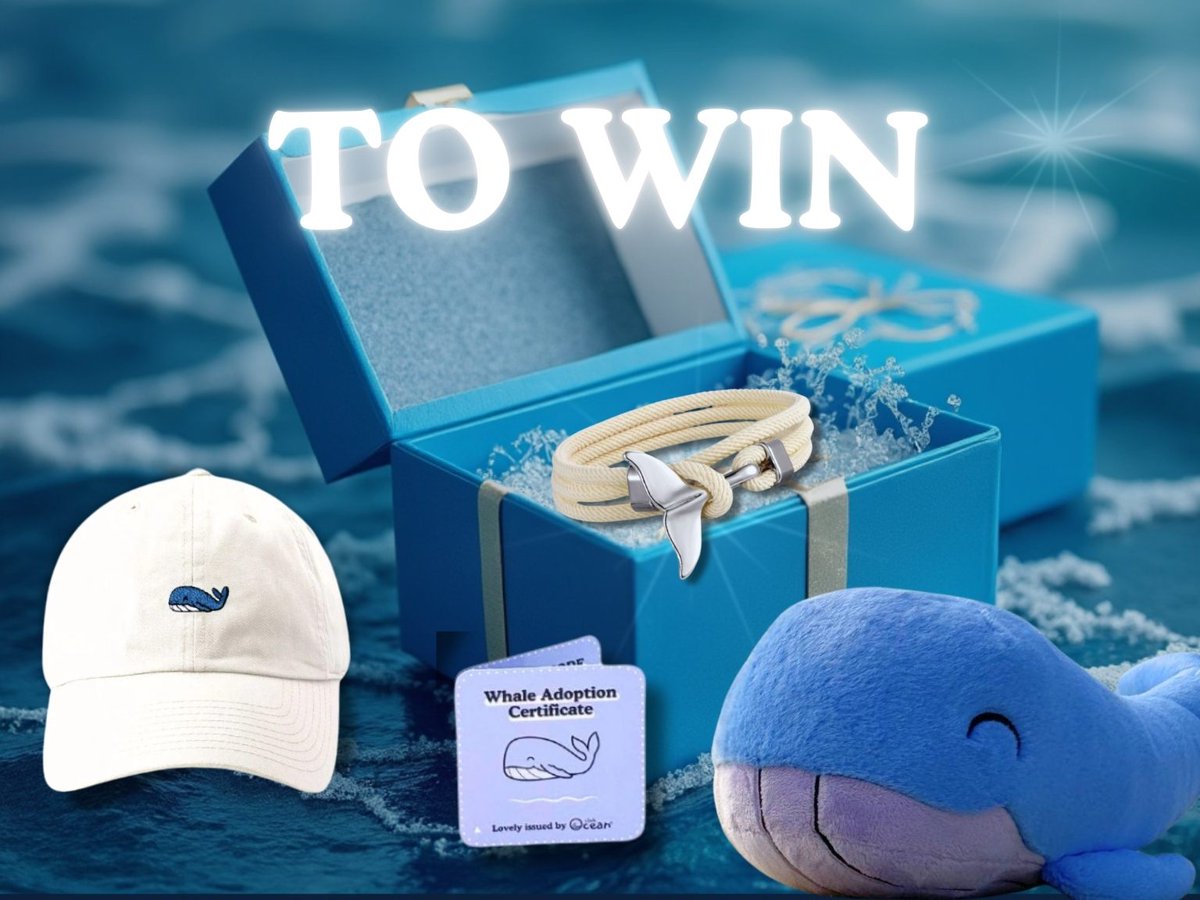 ClubOcean_'s tweet image. 🎁 GIVEAWAY 🎁

We’re giving away a Whale Pack to one lucky winner!

It includes one plushie + one bracelet + one cap!
𝗬𝗼𝘂’𝗹𝗹 𝗴𝗲𝘁 𝘁𝗵𝗲 𝘀𝘆𝗺𝗯𝗼𝗹𝗶𝗰 𝗮𝗱𝗼𝗽𝘁𝗶𝗼𝗻 𝗼𝗳 𝗮 𝘆𝗼𝘂𝗻𝗴 𝘄𝗵𝗮𝗹𝗲

To participate
💙 Like + RT
🔁 Follow @ClubOcean_
🐳 Comment "Whale"