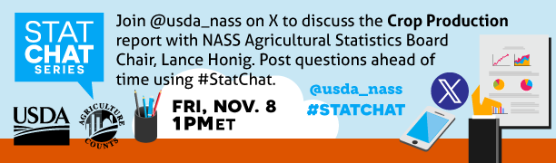 National Agricultural Statistics Service tweet media