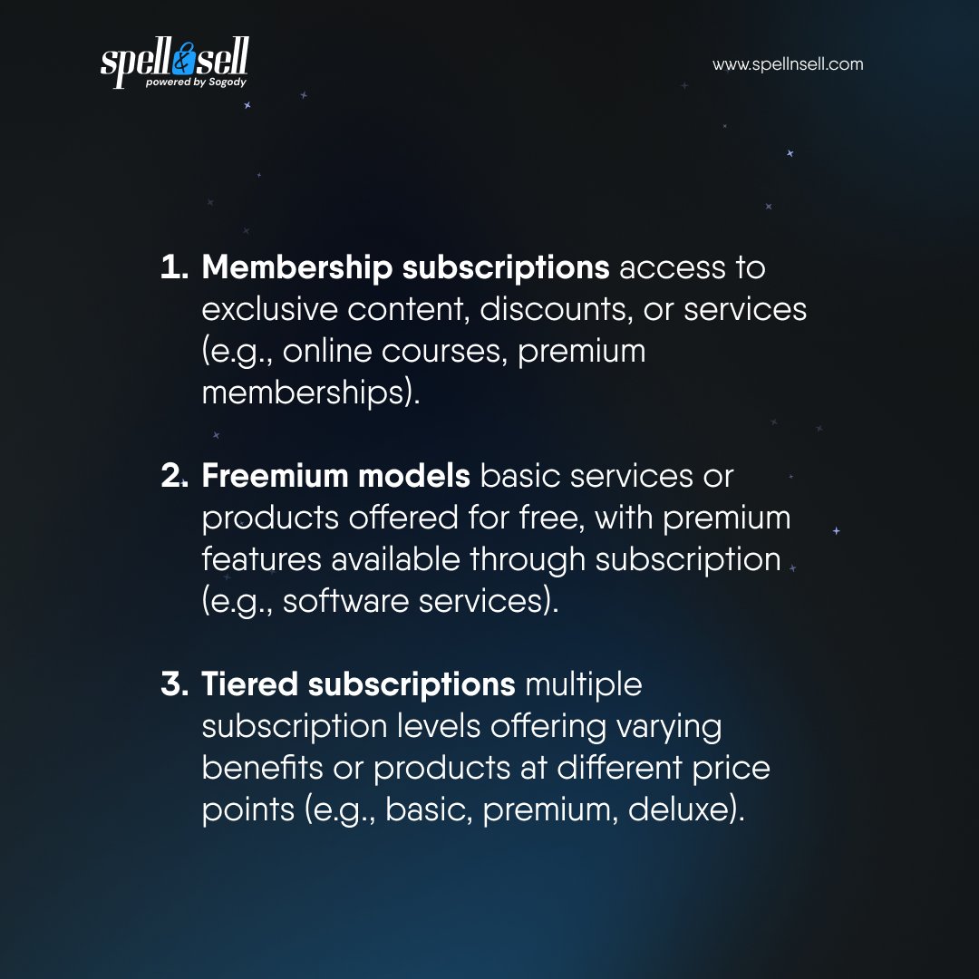 spellnsell's tweet image. Optimize your subscription business with Shopify’s Subscription Models, automating payments and managing memberships effortlessly. Ensure efficiency and a seamless subscriber experience.
#ShopifySubscriptions   #EcommerceAutomation