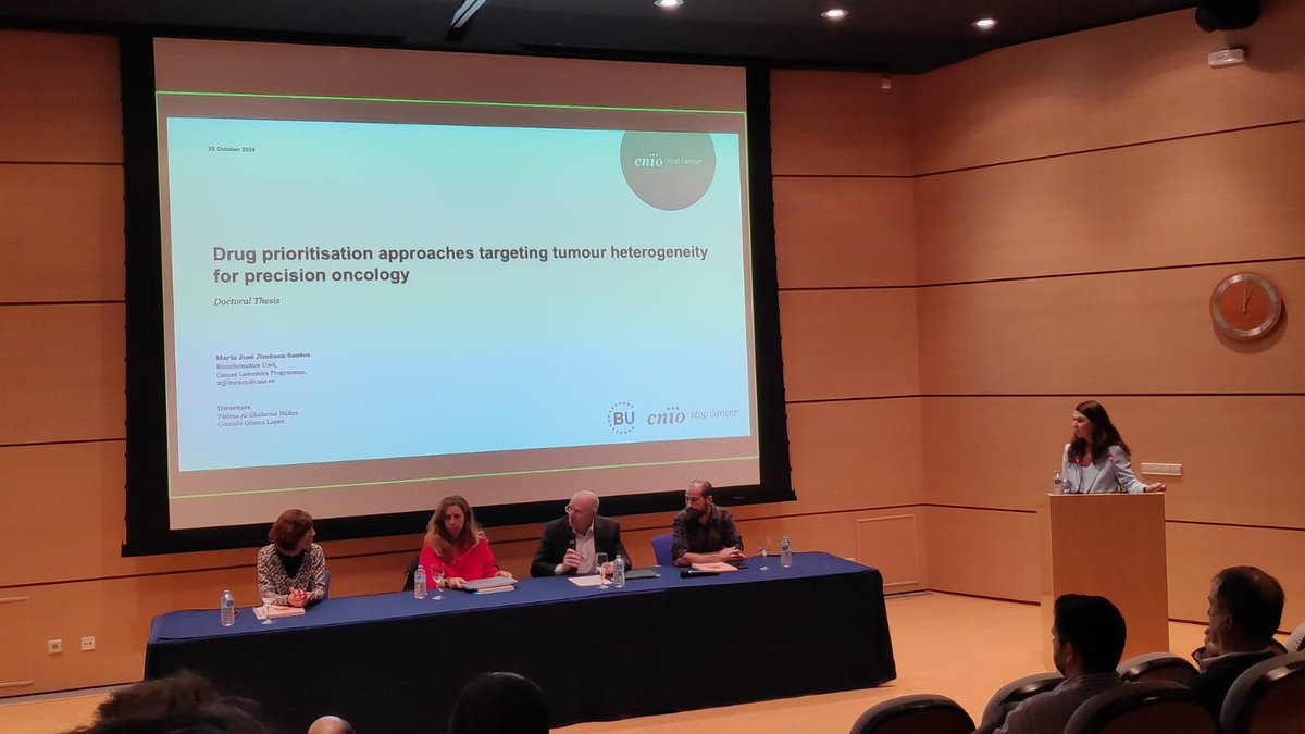 Yesterday, <a href="/depitiparapaula/">Piti 🌸</a> became Dr.—hard to believe she wasn’t one already. I had the joy of working with her at <a href="/BU_CNIO/">BU_CNIO now in Bluesky: @bioinformatics.cnio.es</a>, where she was both an anchor and a friend, a steady hand and a supportive shoulder to lean on. Couldn’t be prouder! ¡Enhorabuena doctora!