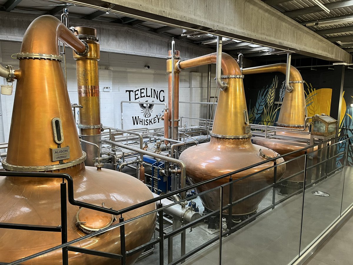 WhiskyGrouch's tweet photo. Finally made it over to @TeelingWhiskey . Had a great tour with Marc! #whiskey #teeling #dublin https://t.co/j4QnA7vkE6