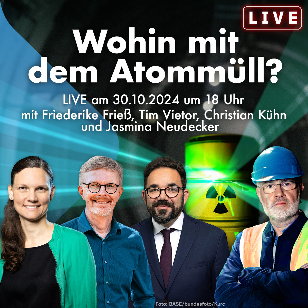 Bundesamt f.d. Sicherheit der nuklearen Entsorgung (@base_bund) on Twitter photo Heute ist BASE-Präsident Christian Kühn zu Gast bei Terra X: Im YT-Livestream geht es ab 18.00 Uhr mit <a href="/timvietor1/">Vietor Tim</a> von der <a href="/Nagra_Schweiz/">Nagra</a> und Friederike Frieß von der <a href="/ubboku/">UB BOKU Wien</a> um die aktuelle Atom-Debatte und die Herausforderungen bei der Endlagersuche. youtube.com/watch?v=xPcmu4… Heute ist BASE-Präsident Christian Kühn zu Gast bei Terra X: Im YT-Livestream geht es ab 18.00 Uhr mit <a href="/timvietor1/">Vietor Tim</a> von der <a href="/Nagra_Schweiz/">Nagra</a> und Friederike Frieß von der <a href="/ubboku/">UB BOKU Wien</a> um die aktuelle Atom-Debatte und die Herausforderungen bei der Endlagersuche. youtube.com/watch?v=xPcmu4…