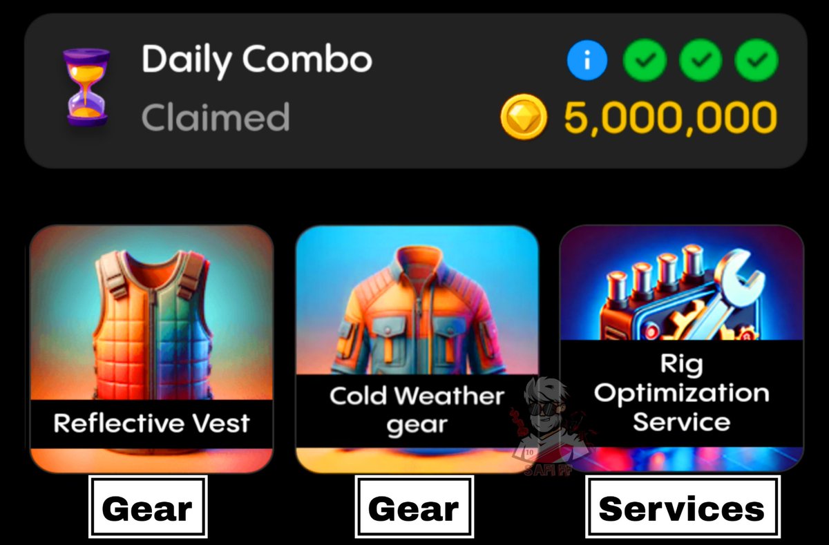 jjanggu5475's tweet image. 🌐10.30일자 #GEMZ Daily combo &amp;amp; 길드가입 공지

✔️길드, 기가입자 참여가능
✔️4딸라 검색 참여
t.me/gemzcoin_boT/t…

💯#Dailycode:

🔰 OPTIMISM 🔰
O: — — —
P: • — — •
T: —
 I: • •
M: — —
 I: • •
S: • • •
M: — —

💎Gemz 콤보
t.me/Gemzcoin_bot/t…

#telegram #web3