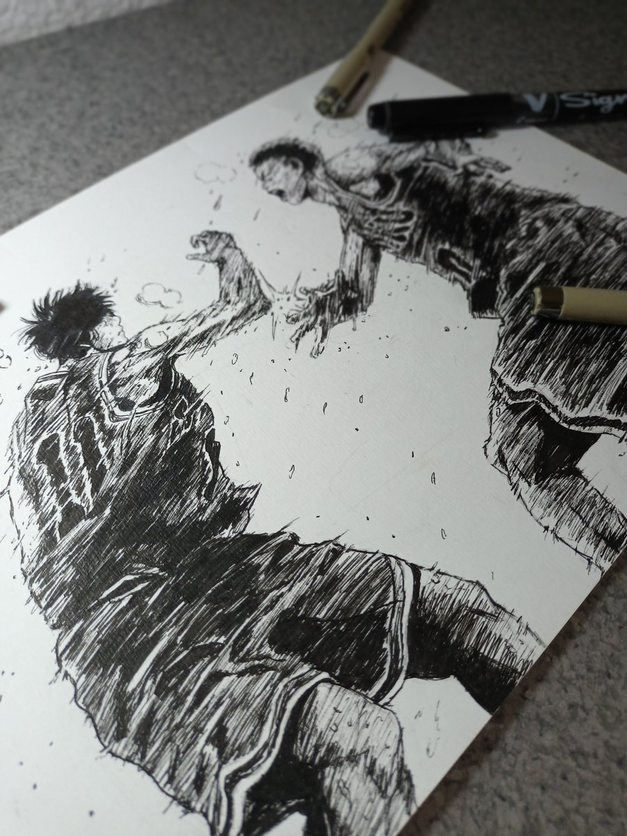 Regarder Slam dunk par contre #drawing #SLAMDUNK