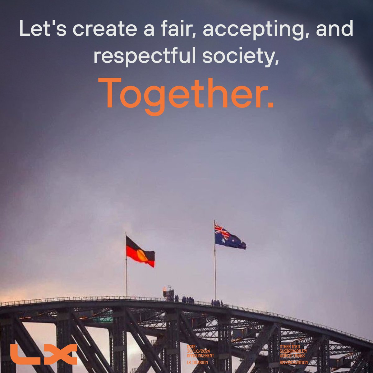 teamlxaus's tweet photo. We can create a fair, accepting and respectful society, Together. https://t.co/lnLl5rSeUD