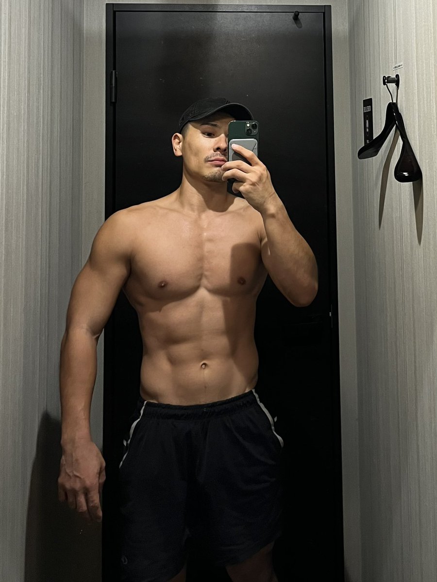 胸トレ最近楽しい🏋️