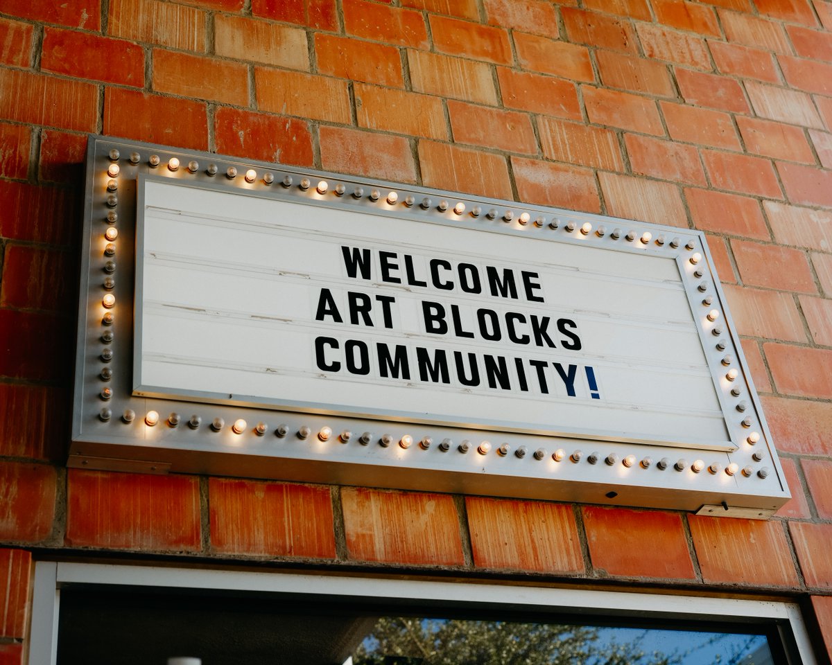 The wait is over... 

🥳 The 2024 Art Blocks Marfa Weekend schedule is NOW LIVE! Check out our full schedule of events: artblocks.io/curated/articl…