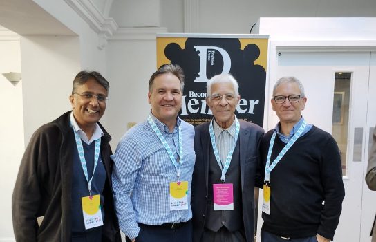 We had a great time at the annual Brighton Summit, enjoying all the speakers, workshops, breakout rooms and squeezing in as much networking as we could.

Here's we are with one of the speakers at the Summit, Dr Bert Williams from Brighton and Hove Black History.

<a href="/brightonchamber/">Brighton Chamber</a>