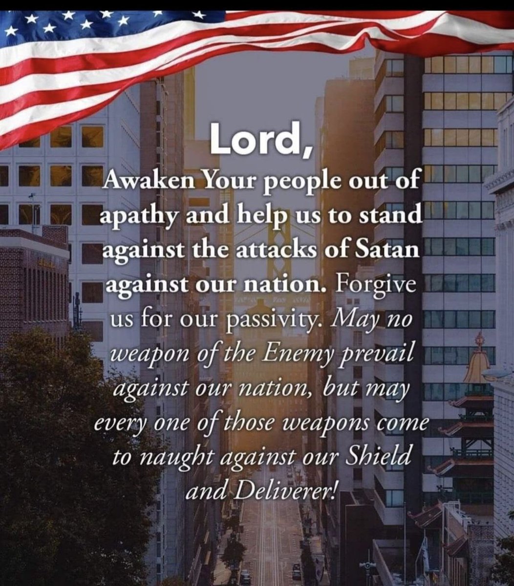 Lord Awaken your People,Help us to Stand against the Attacks of Satan,Against our Nation.