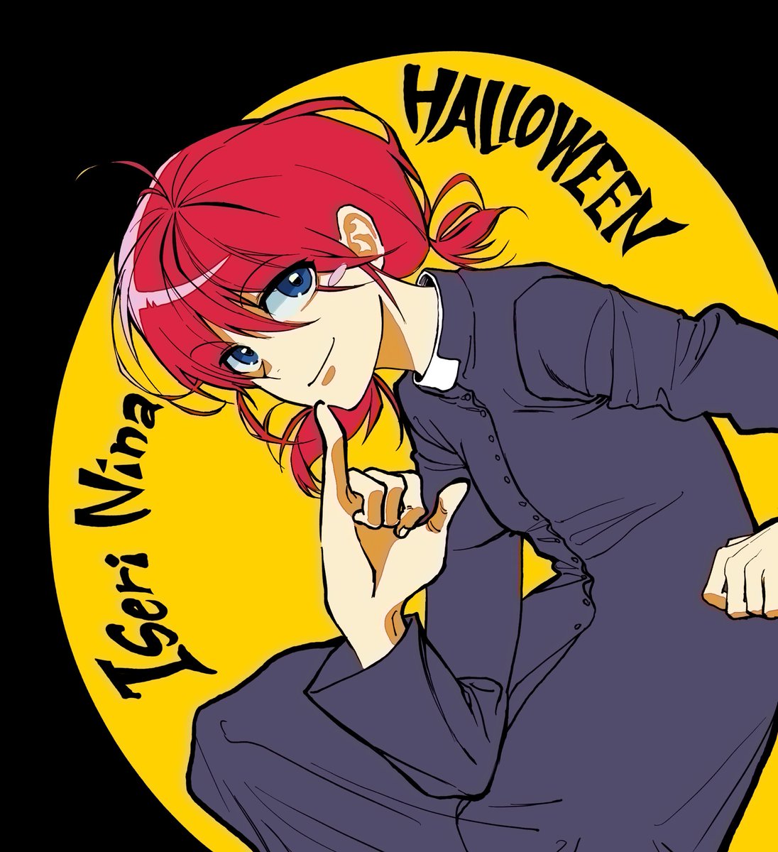 할로윈 니나 신부님🎃
#ガルクラ