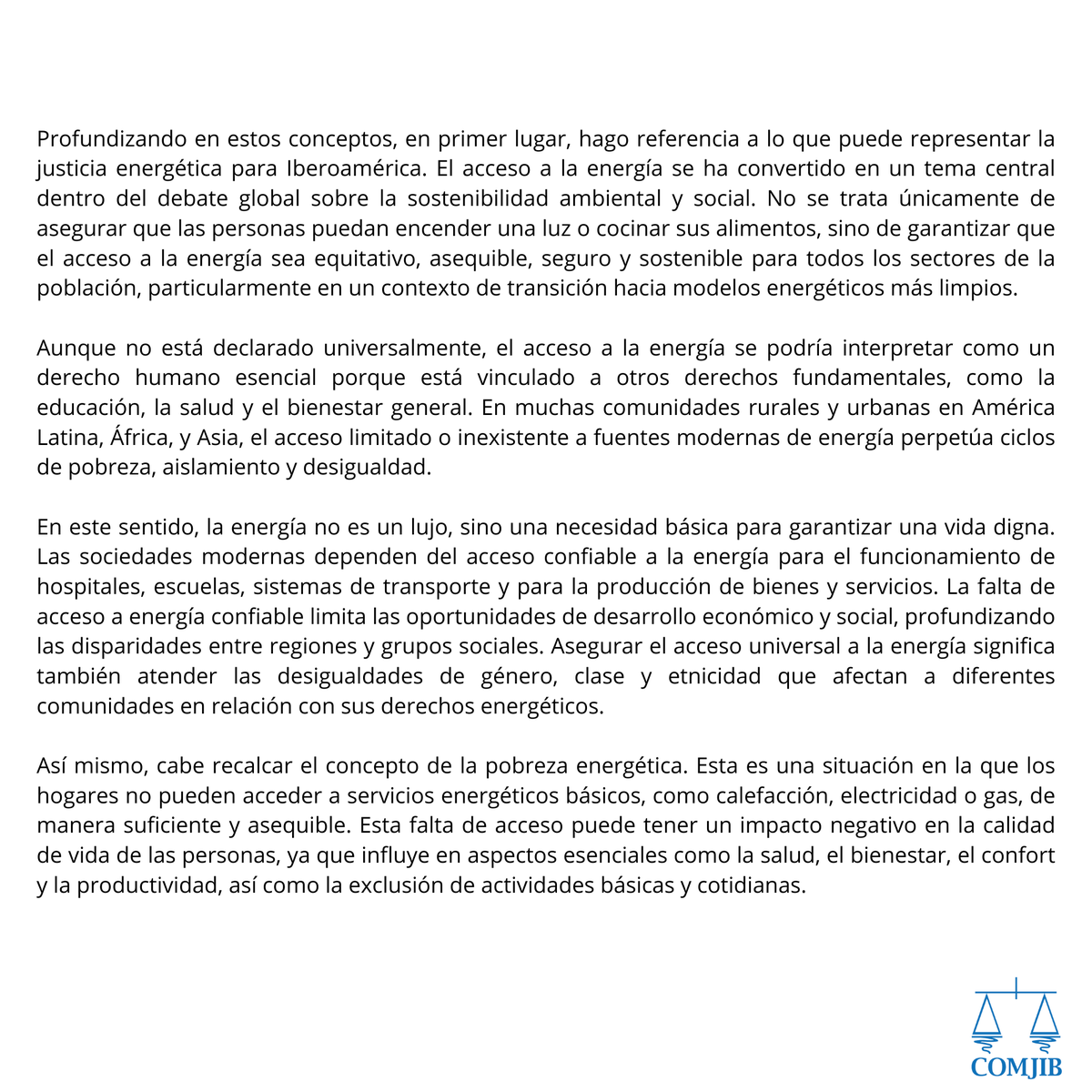 ComjibOficial's tweet image. 🗣️Te invitamos a leer el Discurso de nuestro SG @EnriquegilbGil para el Congreso “Energía y regulación. El Derecho de los nuevos modelos de negocio energético”, organizado por las asociaciones española e iberoamericana de Derecho de la Energía, #AEDEN y #ASIDE 🧵👇
