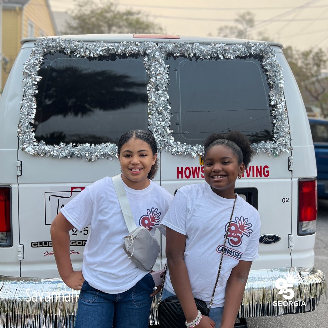 9to5georgia's tweet photo. Our Savannah folks had a joyful time at the Savannah State Homecoming parade! They passed out flyers about their spooktacular event and encouraged people to pledge to vote. What a beautiful Saturday event for our staff and providers to be at!

#chilcareforall #childcareforallga https://t.co/XiKso7Nfy4