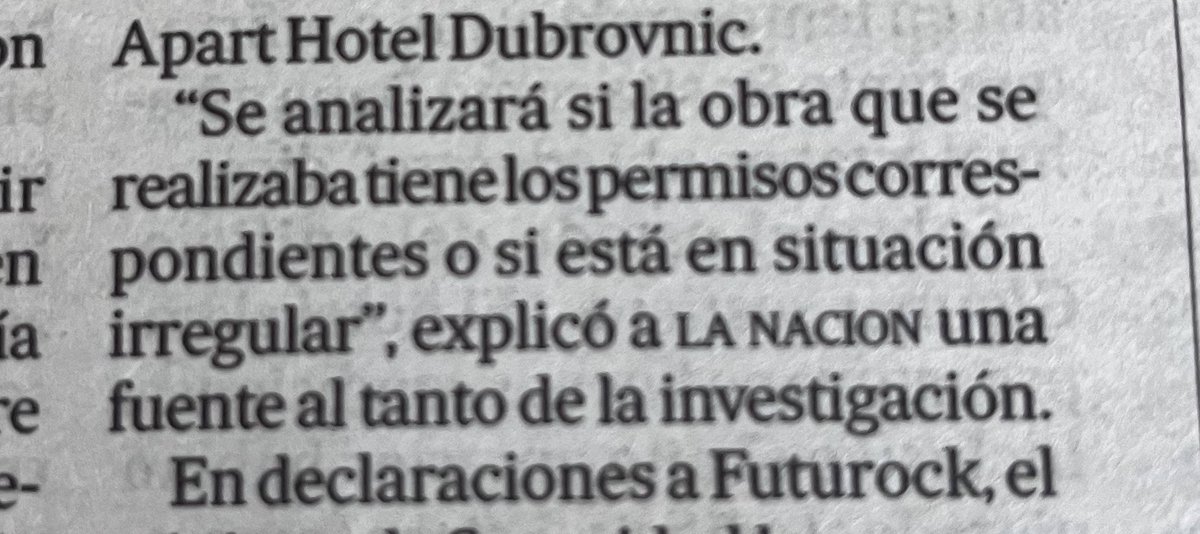 desinformación - mismo diario: Pag Principal vs Párrafo 9 (page. 17).

que valentía <a href="/LANACION/">LA NACION</a>
