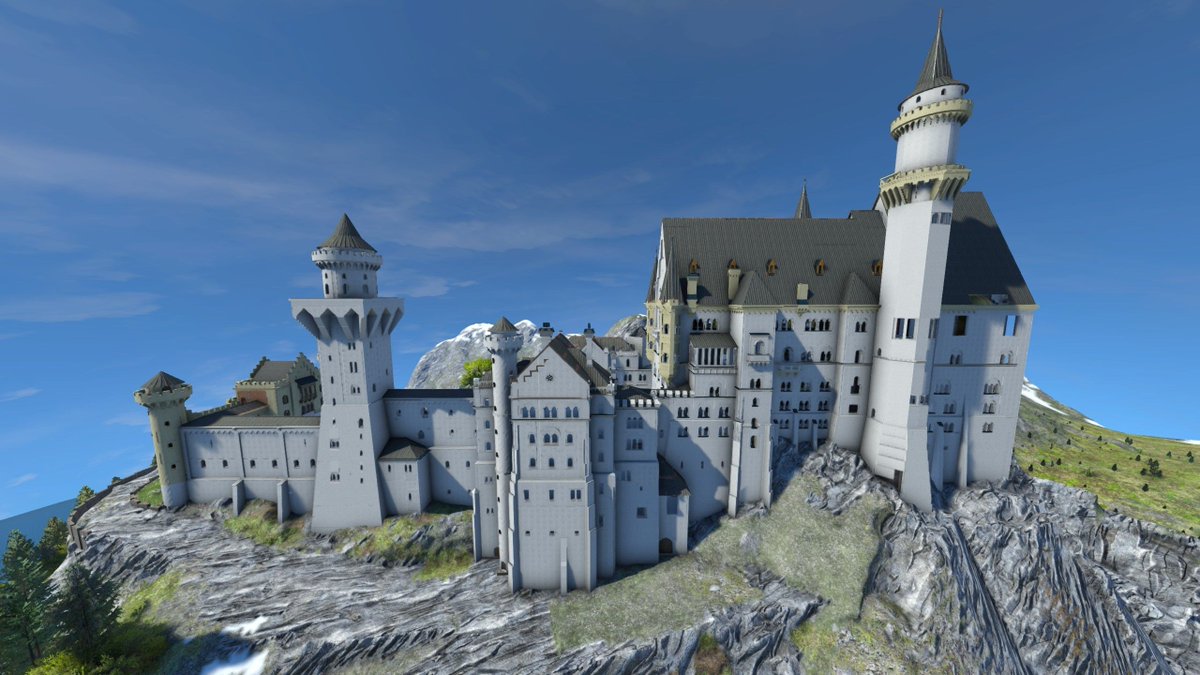 Neuschwanstein Castle by Broch Harling

➡️ steamcommunity.com/sharedfiles/fi…

#MedievalEngineers #NeedtoCreate