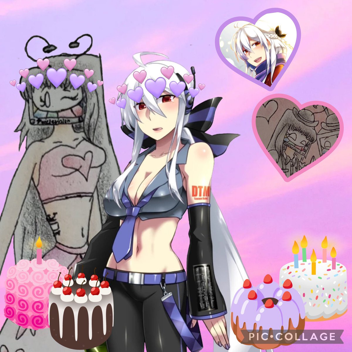 femchey's tweet photo. Here’s The Edit Vid & Pics Of AllyHaku For @CombatDarling ‘s Bday! 💜🩷
Hope You Like/Love It So Much, Ally! ^^
Edit Audio Song: L.Y.L.A.L.S. By Selena Gomez
SelfCrossShip: AllyHaku
#SelfCrossShip
#CrossShip
#selfship
#Smg4
#ProjectDiva
#Vocaloid
#collagePic
#AestheticPic https://t.co/TBNKzMDZYN