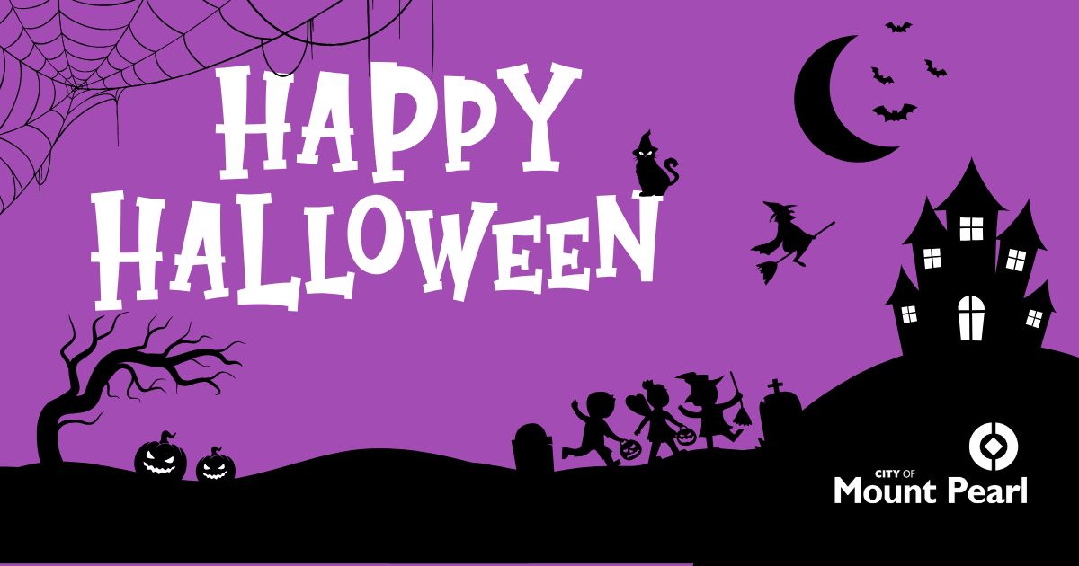 Happy Halloween, Mount Pearl! 🍬

Remember to watch out for all the ghouls and goblins out and about. Stay safe, cozy, and a little spooky!🎃👻 

#MountPearl