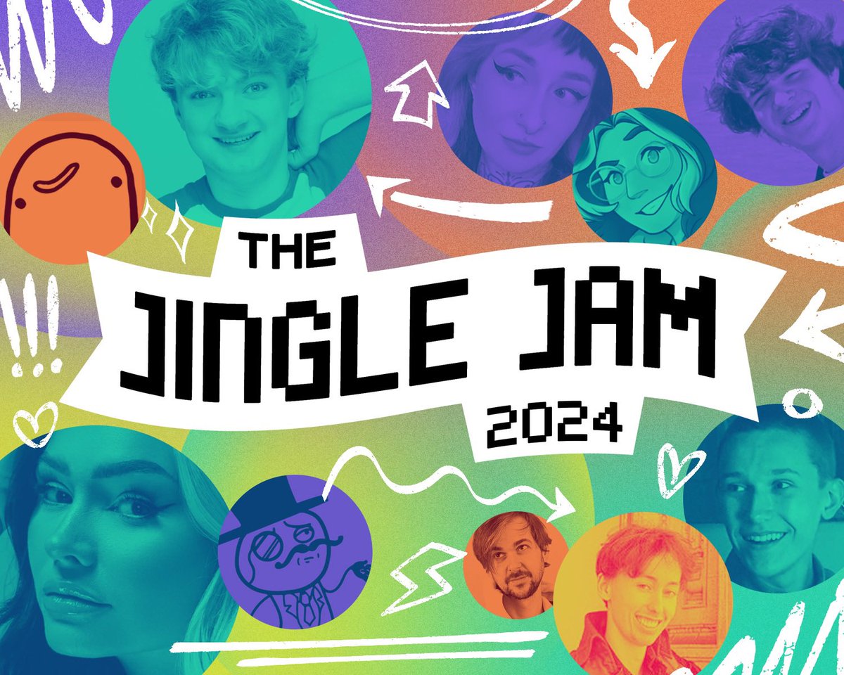 You heard it here first—all these faces will be streaming and fundraising with us this #JingleJam2024! We can't wait to join forces and make a real difference to some incredible causes.

Wanna see your favourite creators join the mix? Tag them below!

🔗 jinglejam.co.uk/pressrelease24