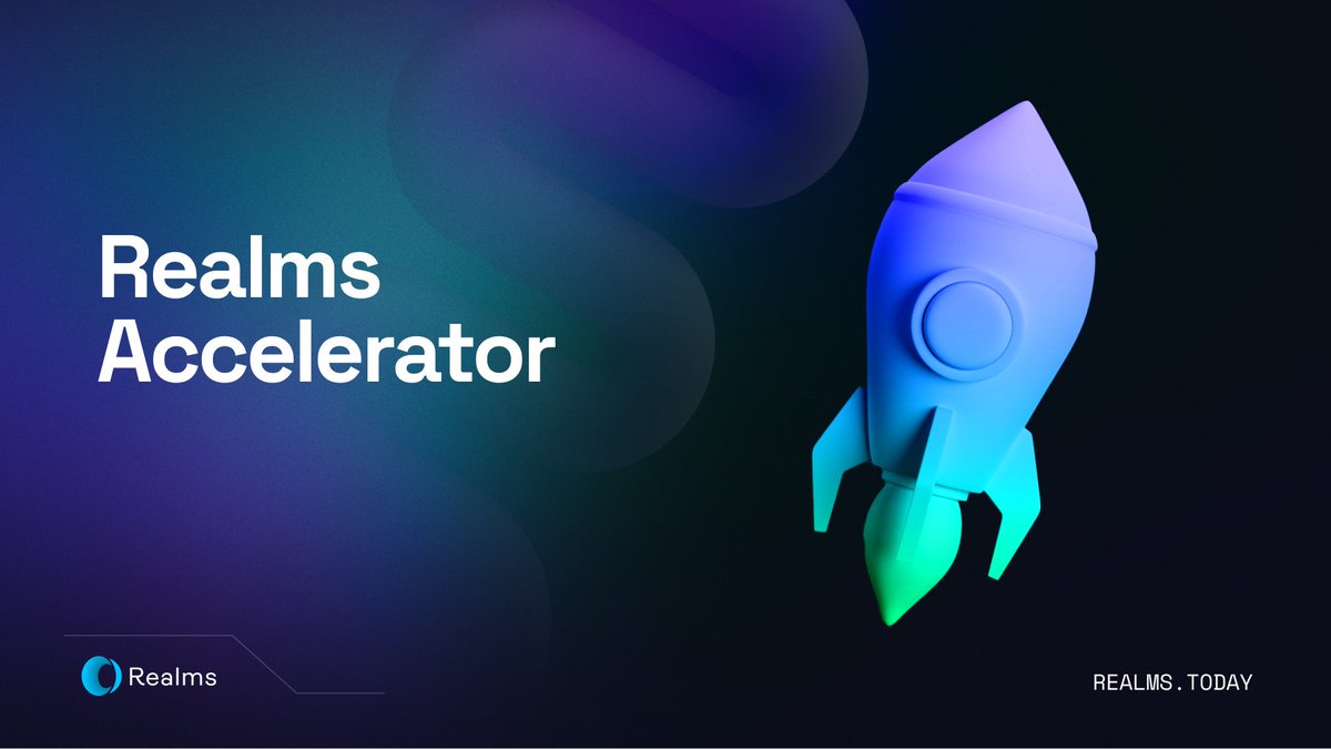 realmsdaos's tweet photo. Time to share more on the Realms Accelerator!

- What's the Realms Accelerator and how it can help your project

- Accelerating @marshmallow_xyz &amp; @oh_fosho for the Radar Hackathon by @colosseum 

Keep reading for more details 👇 https://t.co/PCZZb6MFUH