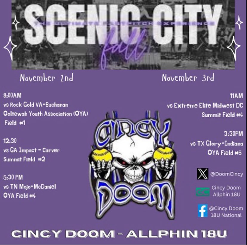 Makenzie Gillenš„ (@gillen_15) on Twitter photo This weekend we will be in Chattanooga TN in the Scenic City Showcase! Hope to see you there! <a href="/CoachPena_BSU/">Helen PeƱa</a> <a href="/Coach_SniderSB/">Craig Snider š</a> <a href="/CoachKnerem/">Emlyn Knerem</a> <a href="/UofL_CoachHolly/">Holly Aprile</a> <a href="/GC_CoachT/">Thomas Thornton</a> <a href="/CCSJSOFTBALL/">Coach Lopez</a> <a href="/OtterbeinSB/">Otterbein University Softball</a> <a href="/DefiCollegeSB/">Defiance College Softball</a> @LWCSoftball <a href="/HCSBCHARGERS/">Hillsdale College Softball</a> <a href="/TMU_Softball/">Thomas More University Softball</a> <a href="/AshlandUSball/">Ashland University Softball</a> This weekend we will be in Chattanooga TN in the Scenic City Showcase! Hope to see you there! <a href="/CoachPena_BSU/">Helen PeƱa</a> <a href="/Coach_SniderSB/">Craig Snider š</a> <a href="/CoachKnerem/">Emlyn Knerem</a> <a href="/UofL_CoachHolly/">Holly Aprile</a> <a href="/GC_CoachT/">Thomas Thornton</a> <a href="/CCSJSOFTBALL/">Coach Lopez</a> <a href="/OtterbeinSB/">Otterbein University Softball</a> <a href="/DefiCollegeSB/">Defiance College Softball</a> @LWCSoftball <a href="/HCSBCHARGERS/">Hillsdale College Softball</a> <a href="/TMU_Softball/">Thomas More University Softball</a> <a href="/AshlandUSball/">Ashland University Softball</a>