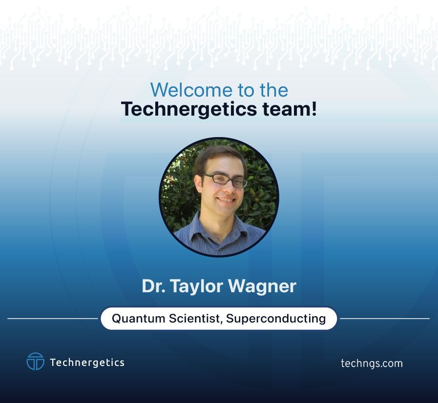 We're thrilled to welcome Taylor Wagner, Ph.D. in Applied Physics from Colorado School of Mines! With a strong background in materials science, chemistry, and physics—and hands-on experience in quality assurance and product launches—Taylor is ready to make an impact at Techngs!