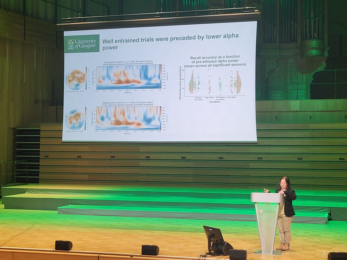 MEG_UKI_2024's tweet image. Here's an impression of our last scientific session of the day.
Many thanks to @YBezsudnova, @EelkeSpaak, @WangDanying and @EleonoraMarcant for your excellent talks.
I hope everyone else is feeling inspired by today's presentations. I know I am.