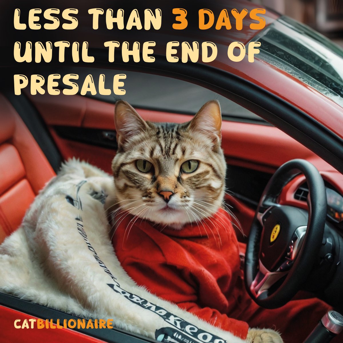 It's going by fast! Less than 3 days left until the presale ends! Don't leave it until the last minute. #meme #defi #presale #pinksale #bsc #bnb #elonmusk #binance #CoinGecko #coinmasterofficial #CoinMarketCap