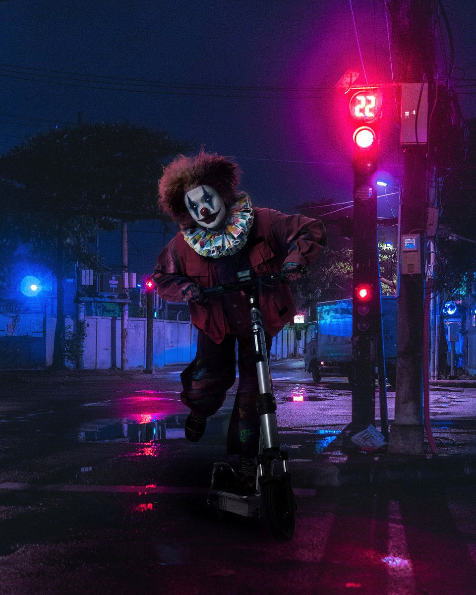 Segway (@segway) on Twitter photo Well, here's another Scooter Joker from <a href="/Segway4business/">Segway Commercial</a> !
Tag us if you spot them on the streets! 🛴🤡
#SegwayCommercial #HappySegween #Halloween Well, here's another Scooter Joker from <a href="/Segway4business/">Segway Commercial</a> !
Tag us if you spot them on the streets! 🛴🤡
#SegwayCommercial #HappySegween #Halloween