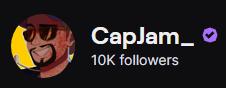 CapJam_'s tweet image. from a couple hundred to 10k followers in almost 2 years still feels crazy to me! thank you for the huge support ❤️