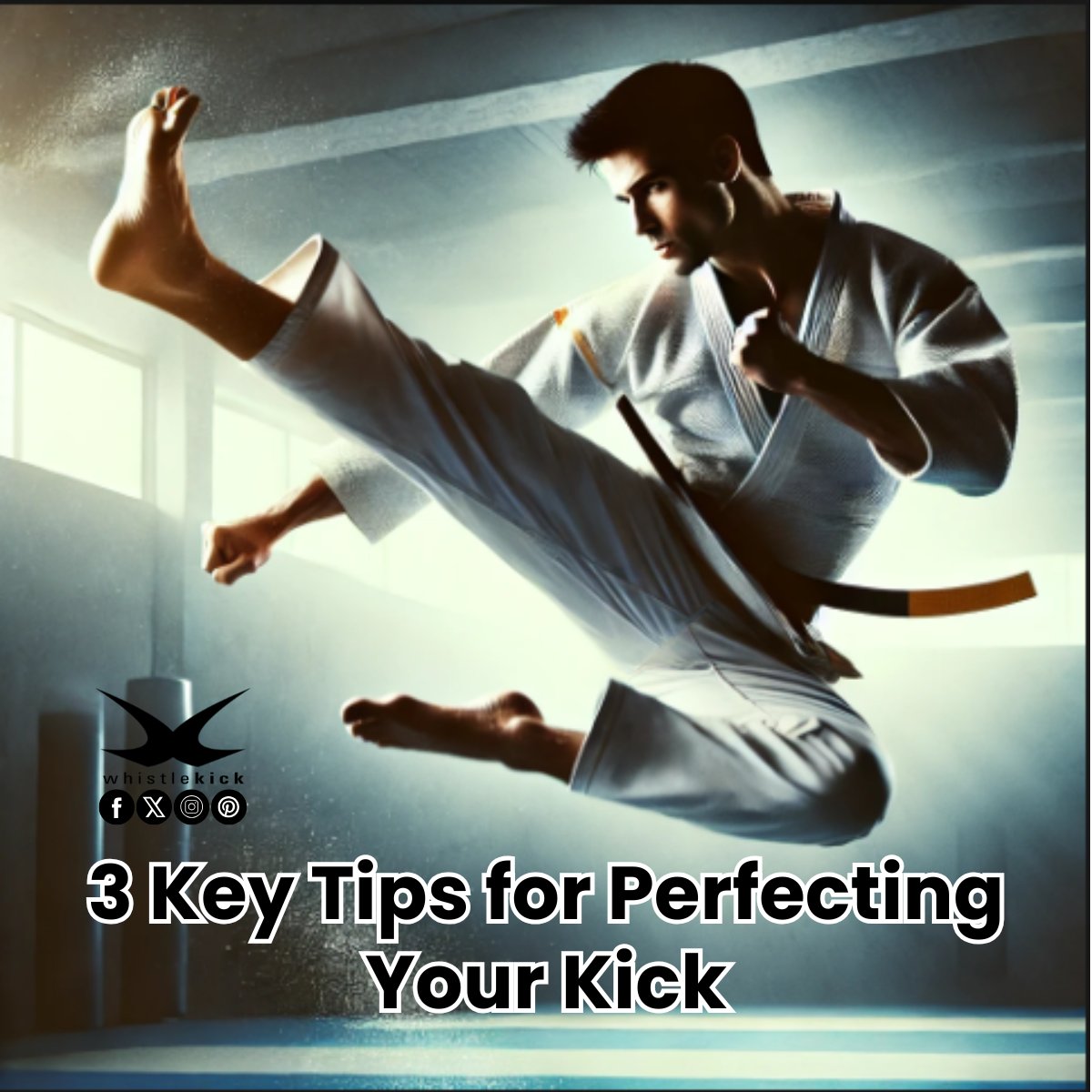 whistlekick's tweet image. Working on your kicks? 

☑️Balance, ☑️flexibility, and ☑️precision are the keys to success! 💥

#MartialArtsTips #KickTraining