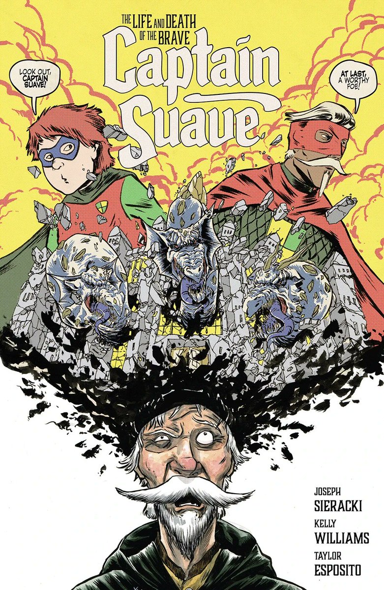 So on top of all the wonderful health nonsense, our campaign for THE LIFE AND DEATH OF THE BRAVE CAPTAIN SUAVE TPB is about finished and still a bit short of the goal. 

Still an hour or so left to support!! Could it be a last minute baby??

zoop.gg/c/captainsuave
