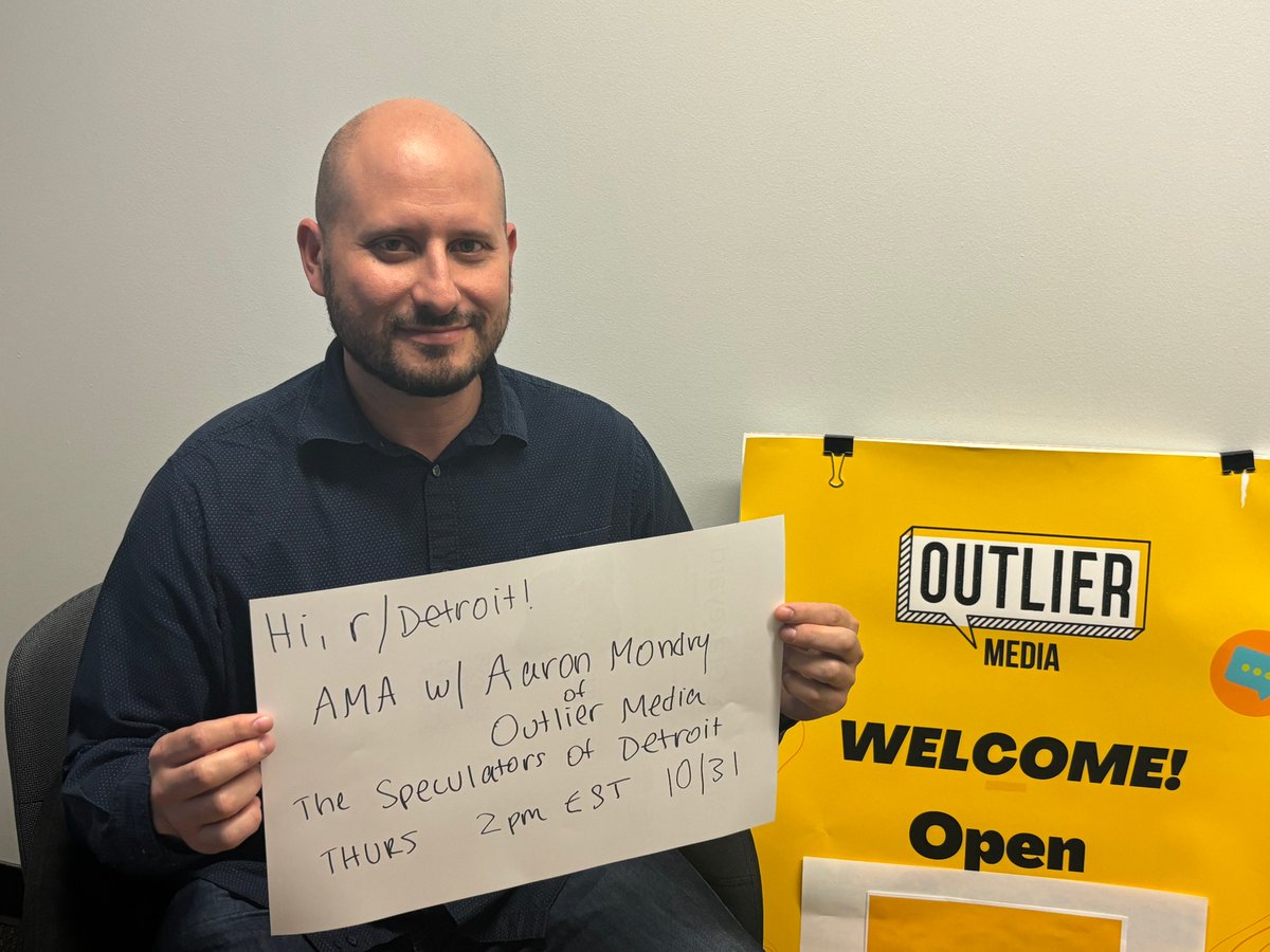 I'm going to be doing a Reddit AMA tomorrow about the speculator series! Get in there and ask me some questions! reddit.com/r/Detroit/comm…