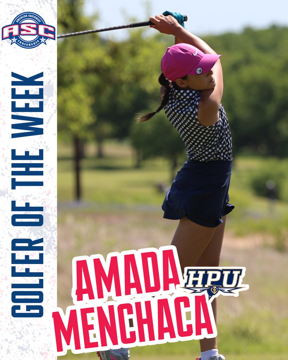 ASC_sports's tweet photo. WGOLF | GOLFER OF THE WEEK
⭐Amada Menchaca⭐
#ascsports #ascgolf #d3golf https://t.co/UExw1fuw47